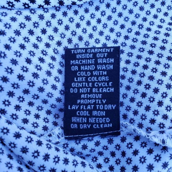 Zac & Rachel blouse, S, Sun & Star pattern. - Picture 9 of 9